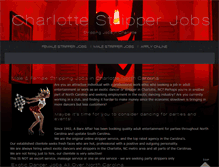 Tablet Screenshot of charlottestripperjobs.com